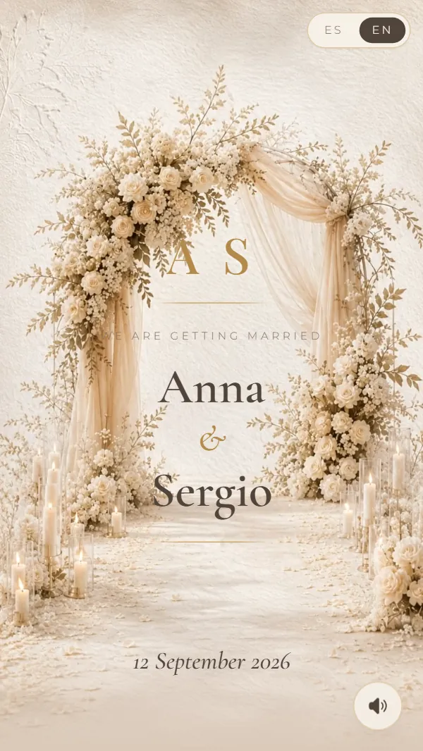 Header of the Adventurous Elegance invitation