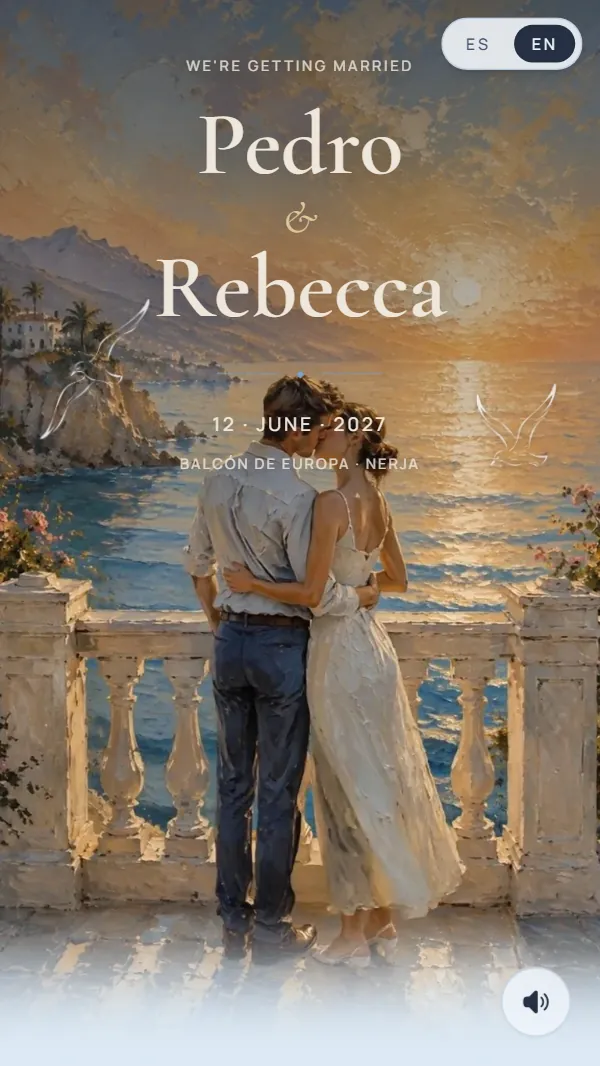 Header of the Costa de Ensueño invitation